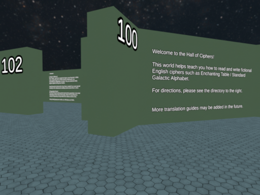 Hall of Ciphers