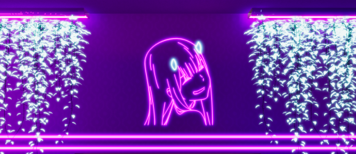 Purple Neon Love