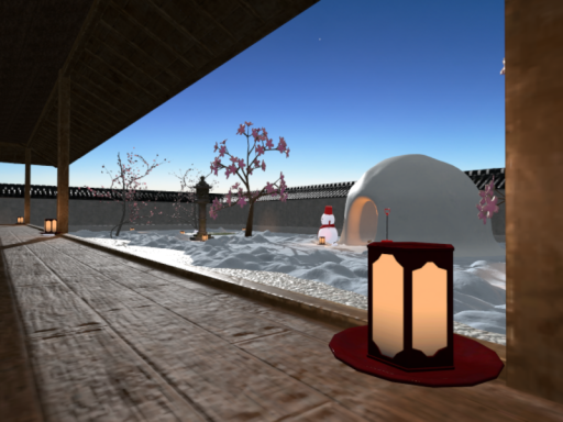 華見雪 【flower viewing snow】