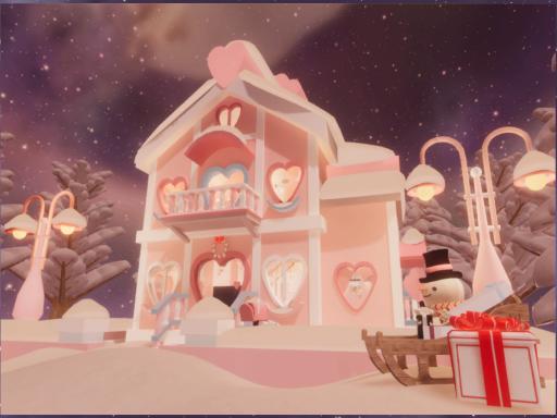 Tender winter love