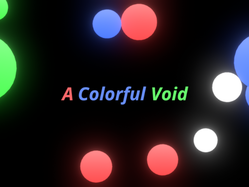 A Colorful Void