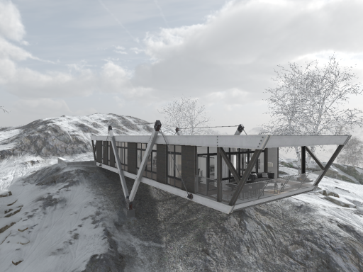 雪山小屋
