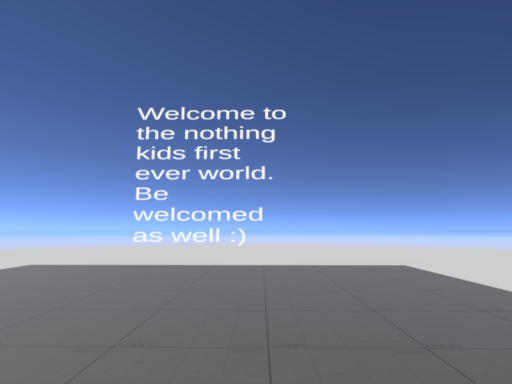 First world ever