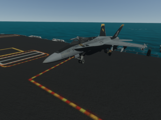 FA-18 c deep sea operations