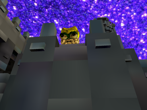 king frogs in his own castle now