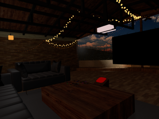 rainy firewatch tower