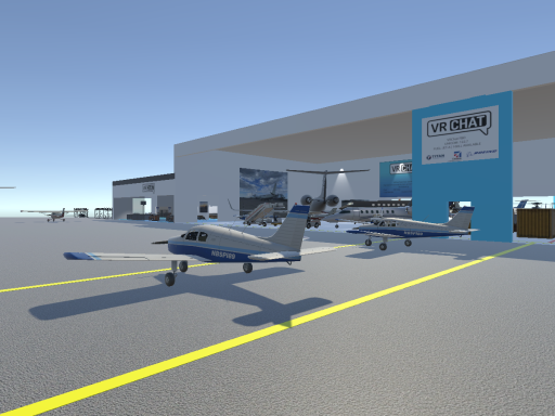 Airport FBO Ramp