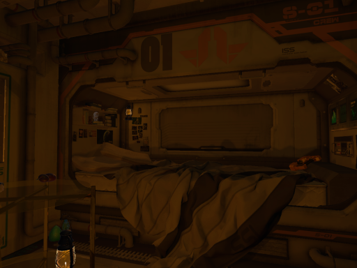 Sci-fi BedRoom 002
