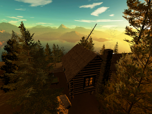 Cabin By The Lake （WIP）