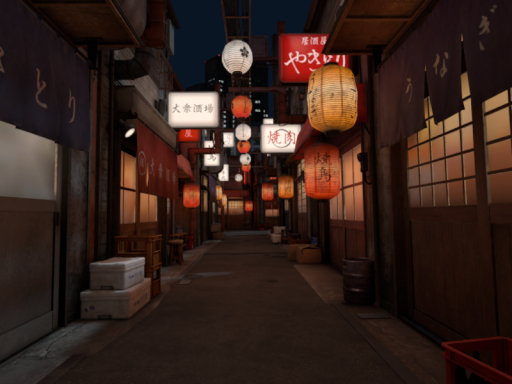Japanese Alley - VRC Light Volumes 3․0 Test