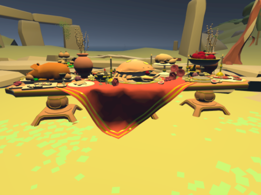 banquet table