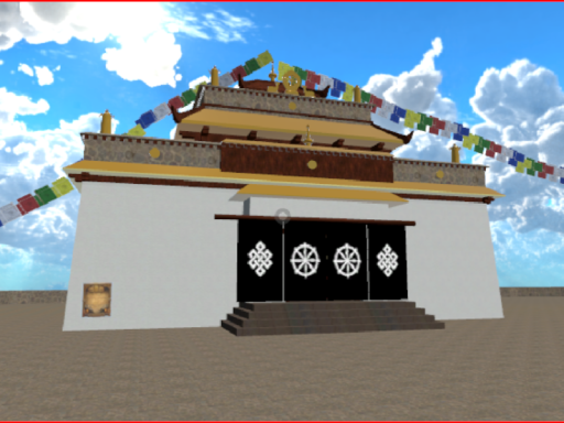 Tibetan Buddhist Temple Renewed