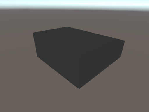 rectangular prism with mirror