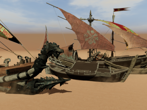 Sand ship （monster hunter）