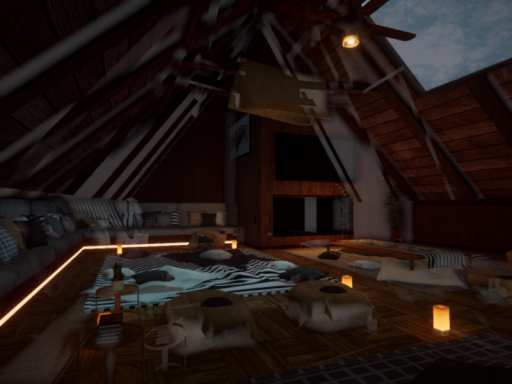 Winter Attic Retreat