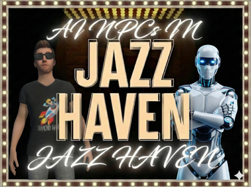 A․I․ Agents and Working Bartender in Jazz Haven