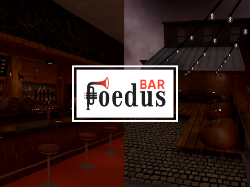 ＂Foedus＂ bar with stage
