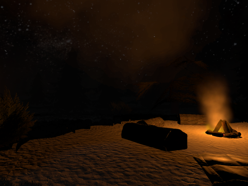 Winter Campfire