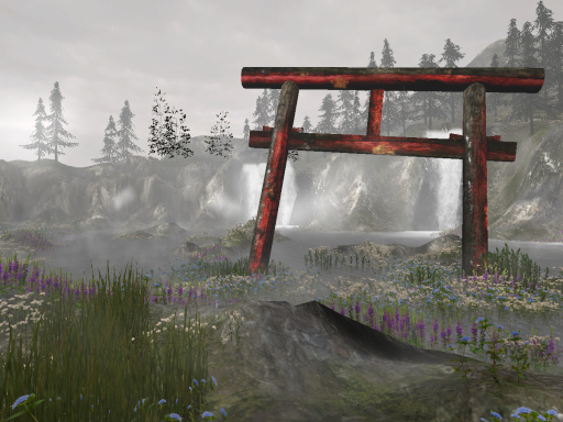 不知滝 -shirazu water fall-