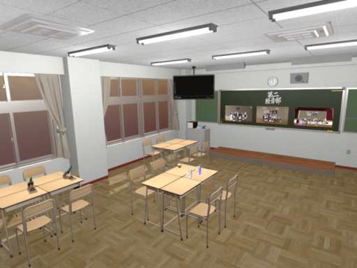 県立 方瀬高等学校第二軽音部部室 - Second Light Music Club Room