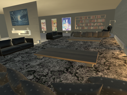 Cozy Modern Basement