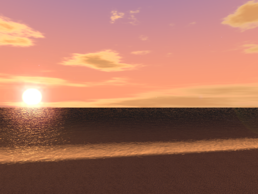 Sunset Hama