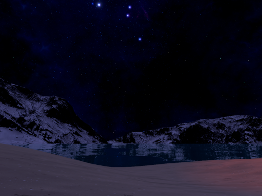 Winter Camp Night