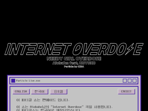 Internet Overdose （ParticleLive）