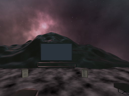 chill on the moon