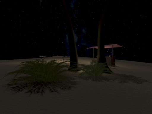 Island with a sky