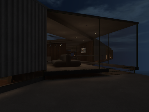 shoreline house