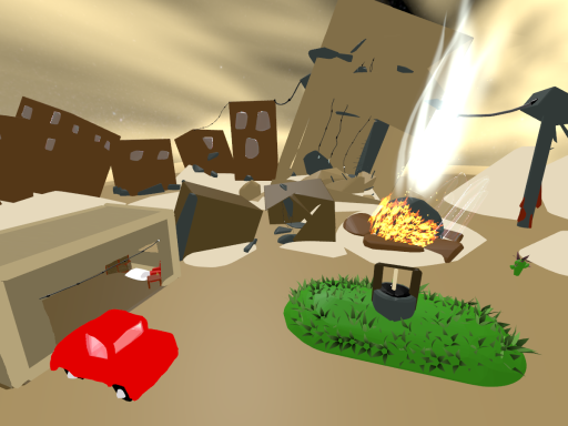Decimated Village