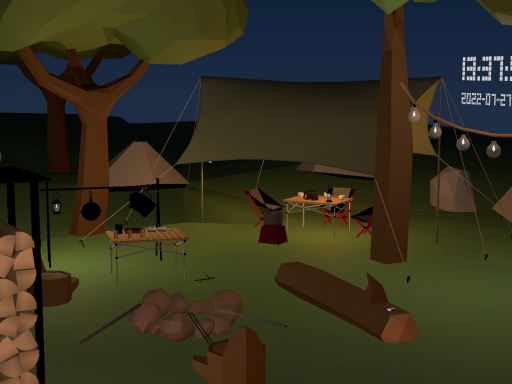 Simple Camping Night