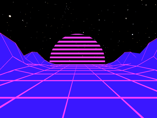 Synthwave Hills