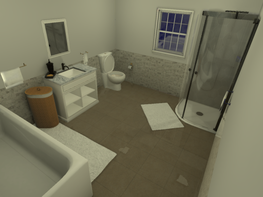 The bathroom