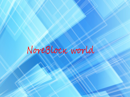 NoreBlocк World Update 1.2