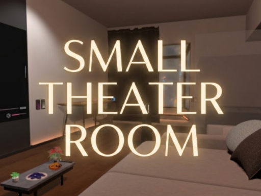 Small theater room