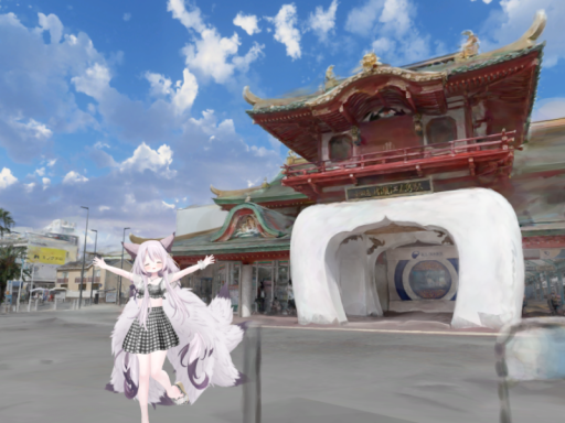 3DScan 片瀬江ノ島駅 3DGS