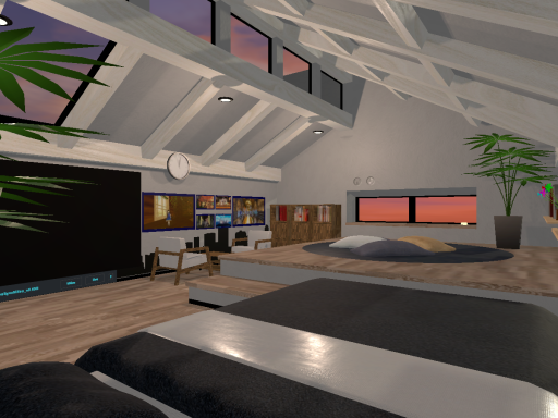 Aile's attic room