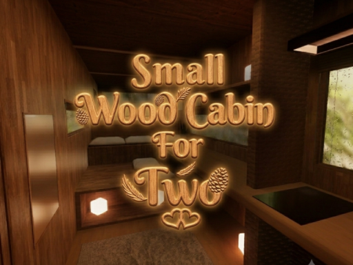 Small Wood Cabin For Two