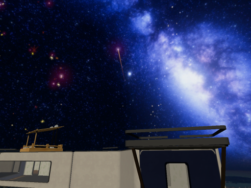 -House in the sky with a night view-