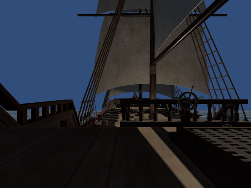 On the ship