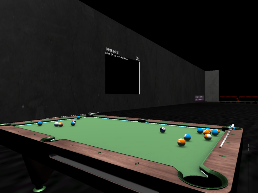 Comfortable 8ball zone