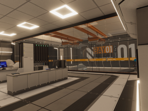 Space Station ˸ Landscape transport mission - Avatar scaling and interactive systems