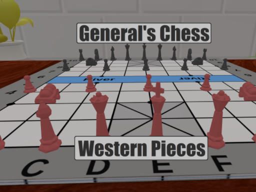 General's Chess - Western Pieces