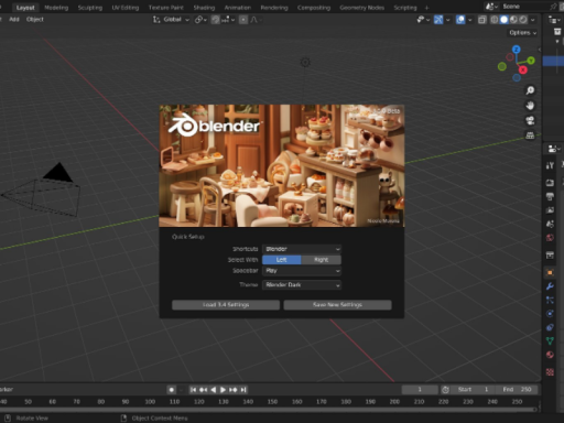 Blender Cube