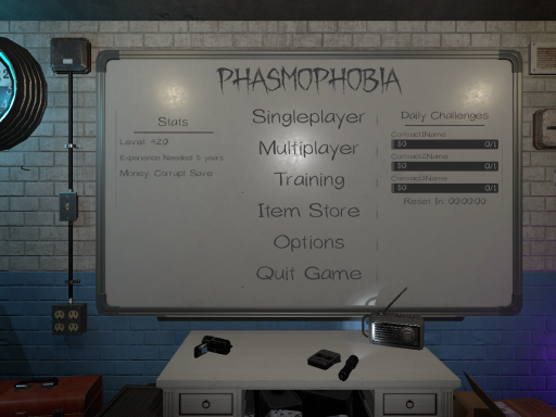 Phasmophobia Lobby 2020