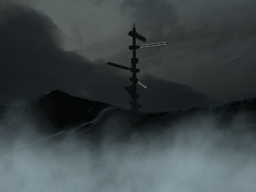 Snowy mountain