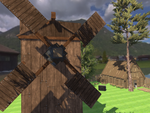 Russian village
