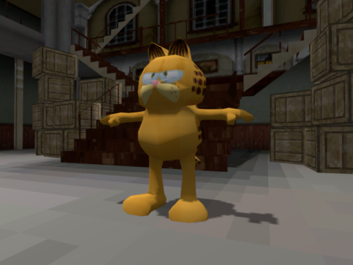 Garfield get's real - Hotel